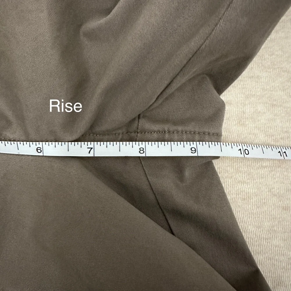 Ingrid & Isabel Women’s Maternity Tan Nylon Full Panel Brown Pants Size XS - Picture 5 of 10